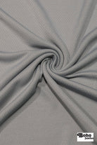 Light Gray, Flat Back Dimple, Athletic Mesh Fabric - Boho Fabrics - Athletic Knit Fabric