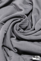 Light Gray, Power Stretch Pro Fleece - Backed Performance Fabric. 2nds - Boho Fabrics - Performance Fabrics