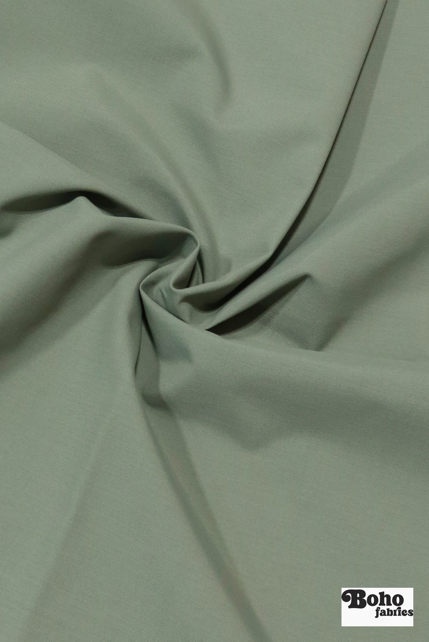 Light Green Midweight Cordura Nylon Fabric — Water - Resistant Designer Deadstock - Boho Fabrics - Performance Fabric, Woven