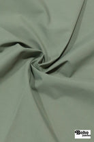 Light Green Midweight Cordura Nylon Fabric — Water - Resistant Designer Deadstock - Boho Fabrics - Performance Fabric, Woven