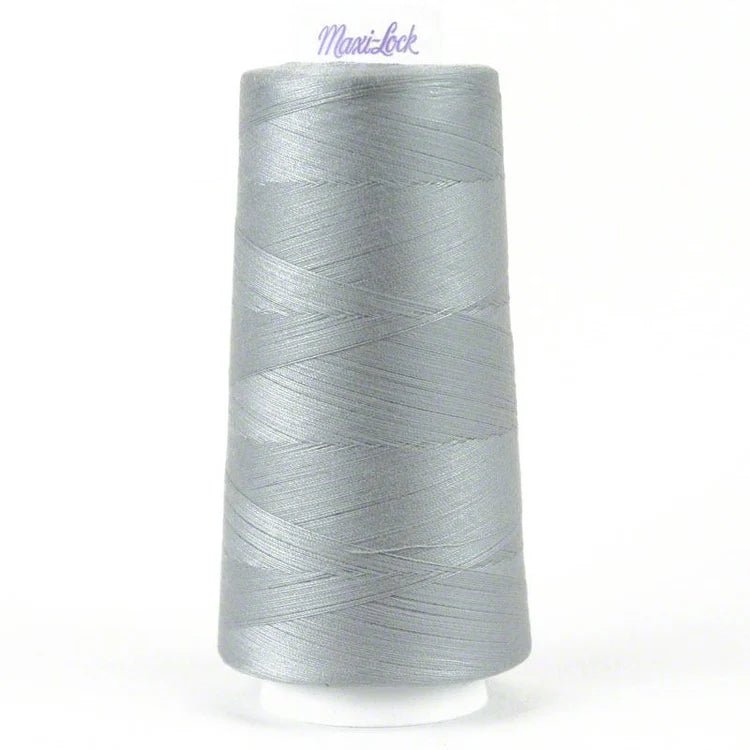 Light Grey – 3,000 yd Maxi - Lock Polyester Serger Thread - Boho Fabrics - Thread
