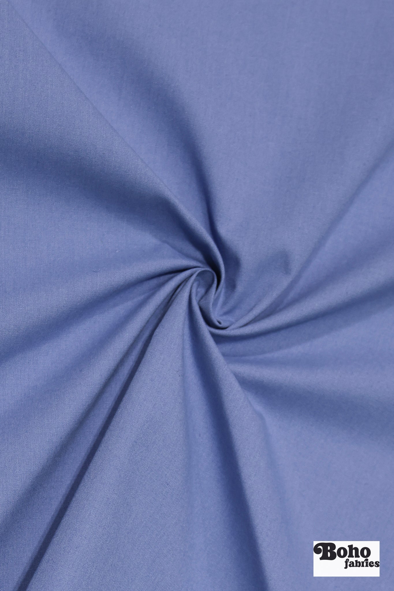 Light Periwinkle, Deadstock Cotton Canvas Woven Fabric - Boho Fabrics - Canvas Fabric