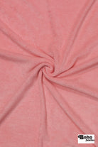Light Pink Terry Cloth, Knit Fabric - Boho Fabrics - French Terry Solid Knit