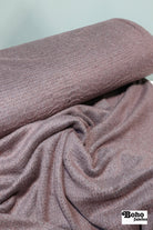 Light Thistle Purple, Structured High Loft Double - Velour Fleece Fabric by Polartec 2nds - Boho Fabrics - Performance Fabrics
