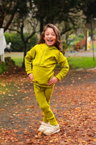 Lime Chartreuse, Power Stretch Pro Fleece - Backed Performance Fabric. 2nds - Boho Fabrics - Performance Fabrics