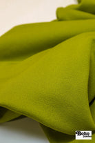 Lime Chartreuse, Power Stretch Pro Fleece - Backed Performance Fabric. 2nds - Boho Fabrics - Performance Fabrics