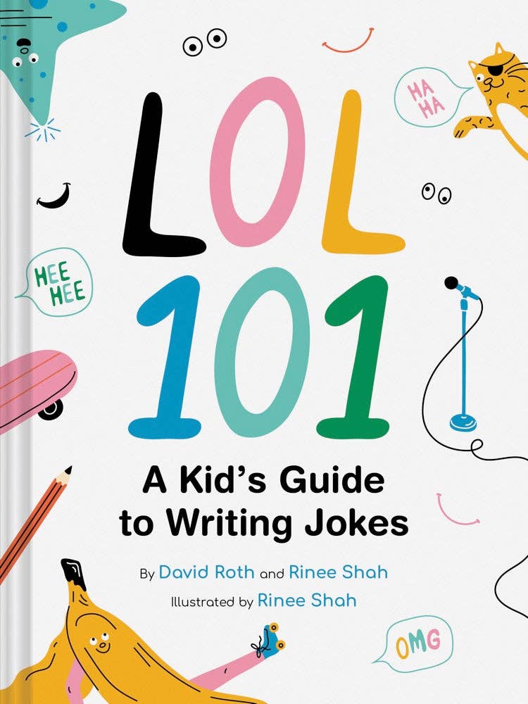 LOL 101: A Kid's Guide to Writing Jokes, Book. (Pre - Order) - Boho Fabrics - 