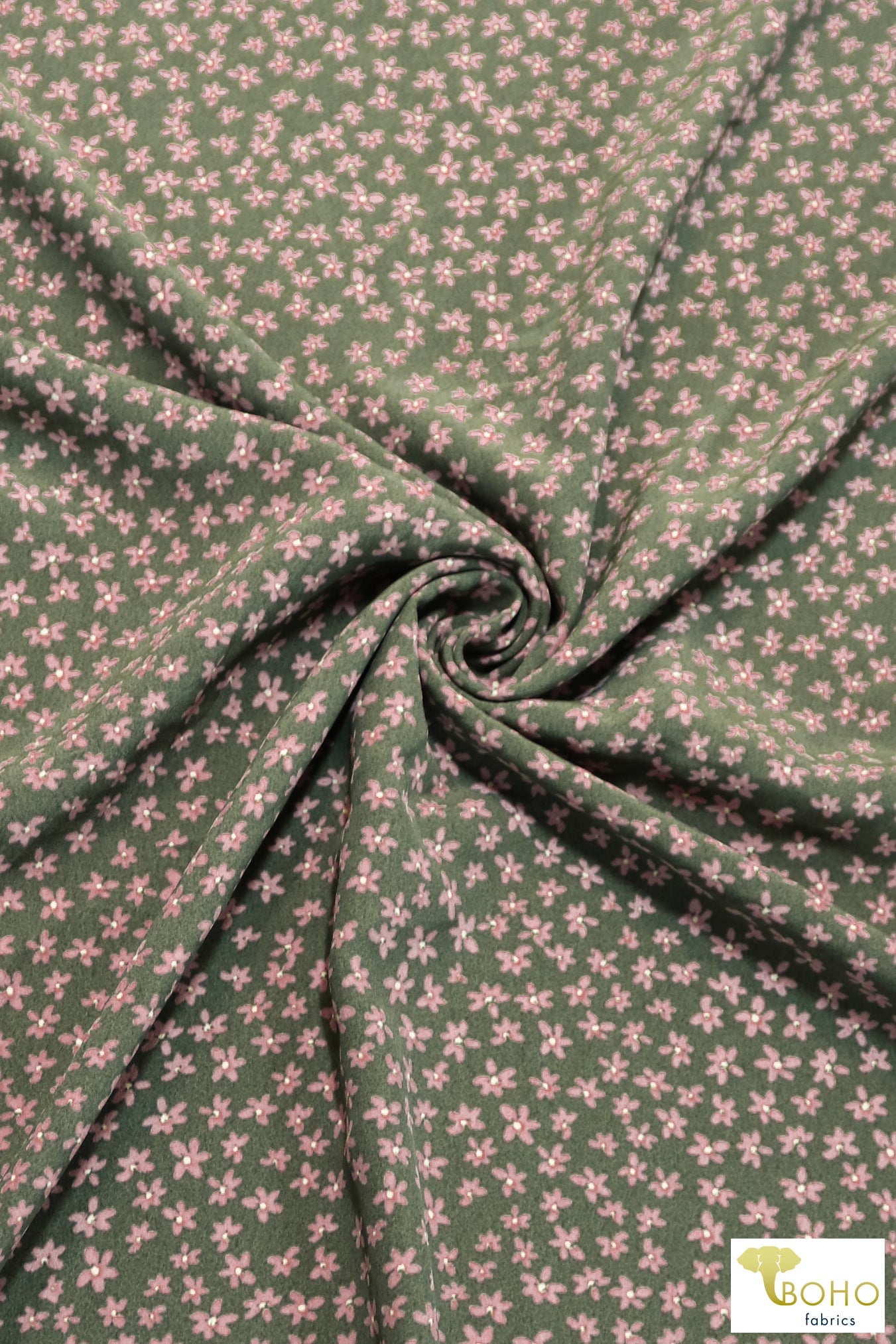 Lucky Charms Florals, Georgette Woven - Boho Fabrics