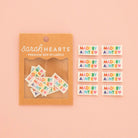 Made by Auntie Woven Sewing Labels Rainbow Colors - Boho Fabrics -