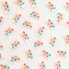 Made by Mom Woven Sewing Labels Rainbow Colors - Boho Fabrics -