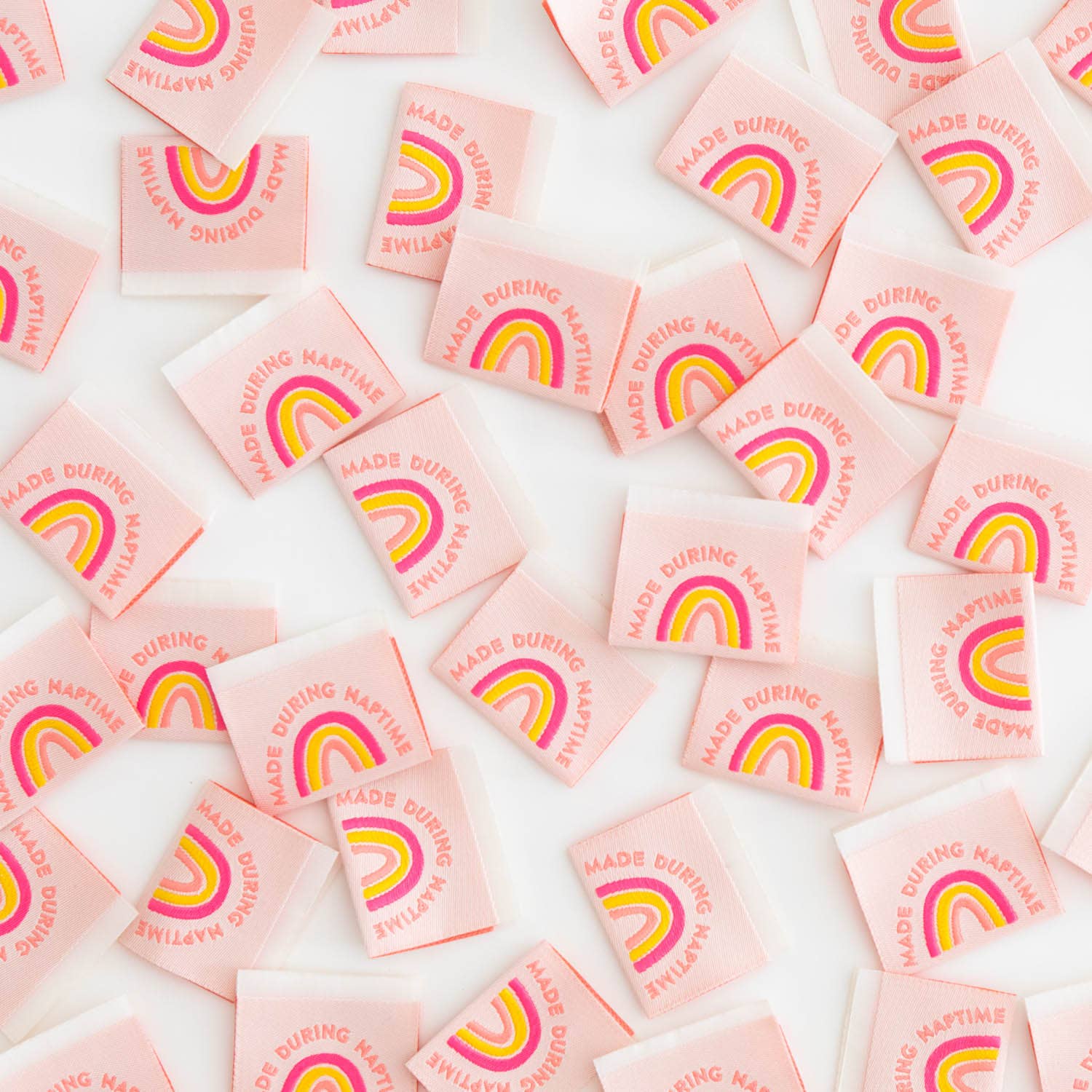 Made During Naptime -  Sewing Woven Clothing Label Tags - Boho Fabrics - Sew - in Labels