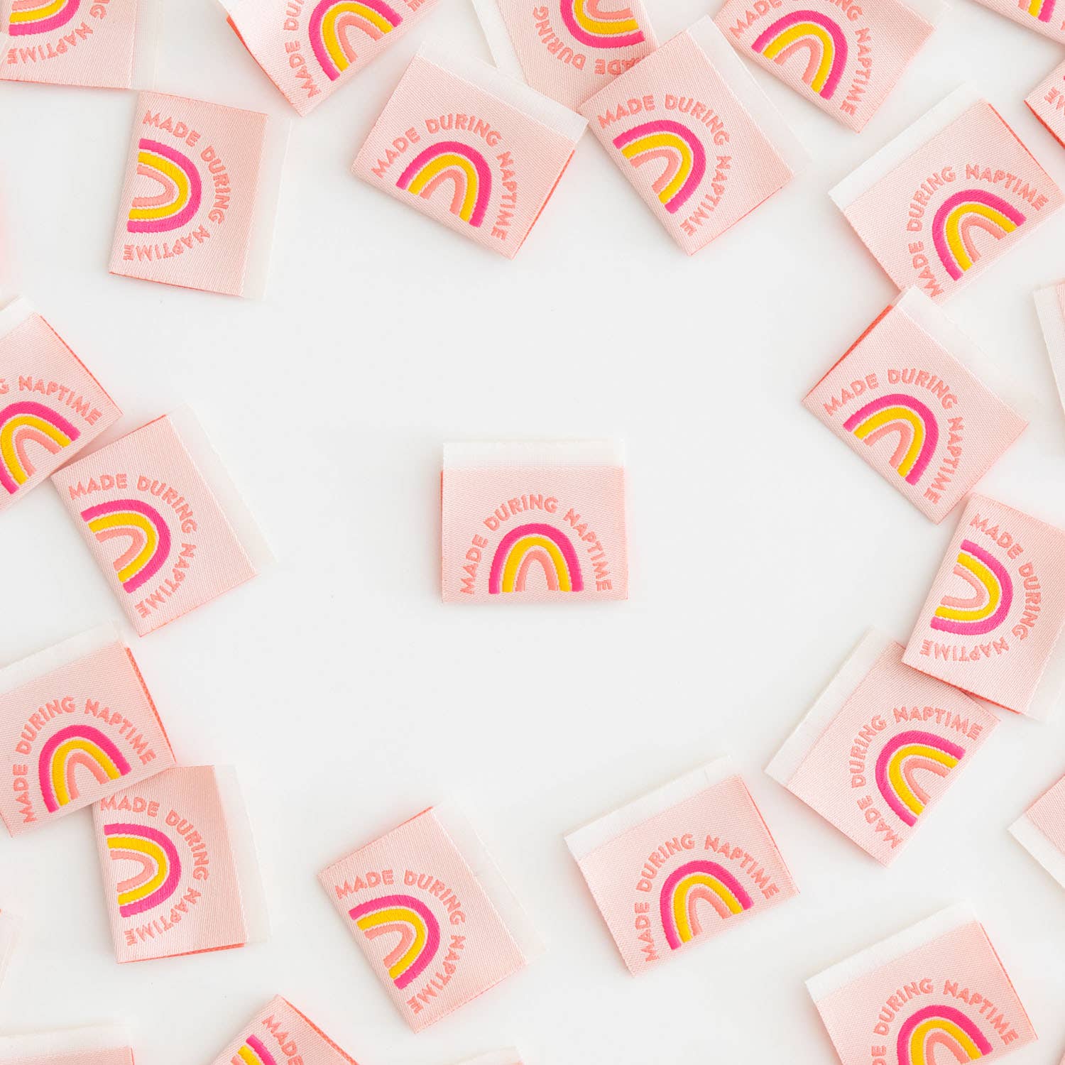 Made During Naptime -  Sewing Woven Clothing Label Tags - Boho Fabrics - Sew - in Labels