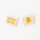 Made in My State Gold Woven Labels - Boho Fabrics -