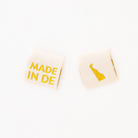 Made in My State Gold Woven Labels - Boho Fabrics -