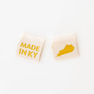 Made in My State Gold Woven Labels - Boho Fabrics -