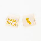Made in My State Gold Woven Labels - Boho Fabrics -