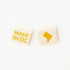 Made in My State Gold Woven Labels - Boho Fabrics -