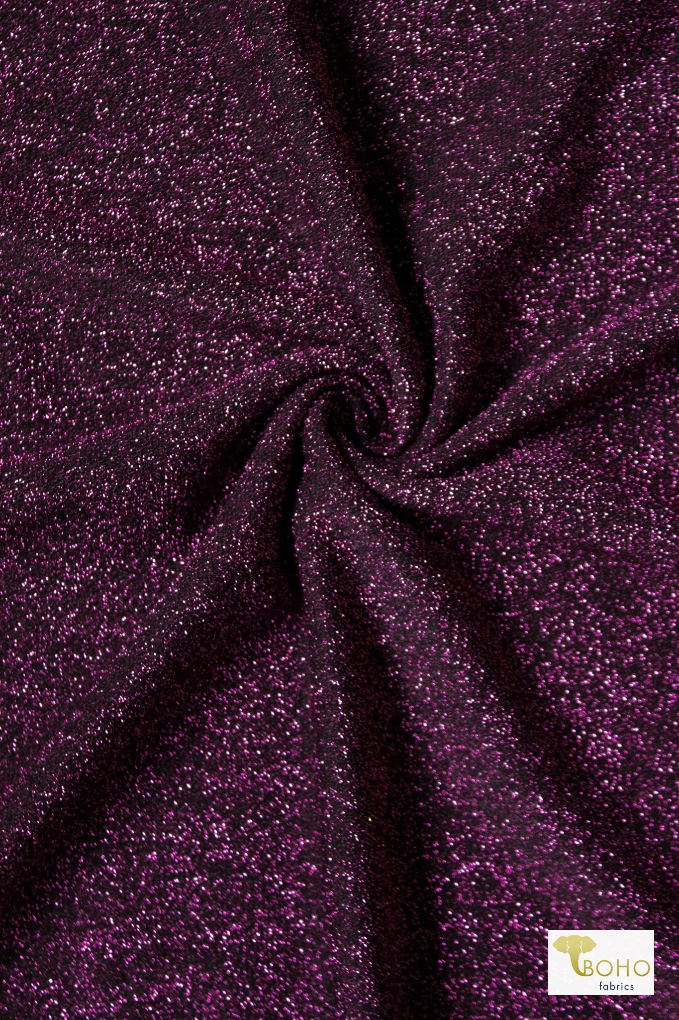 Magenta Lurex Knit, Lurex Knit. Special Occasion Fabric - Boho Fabrics