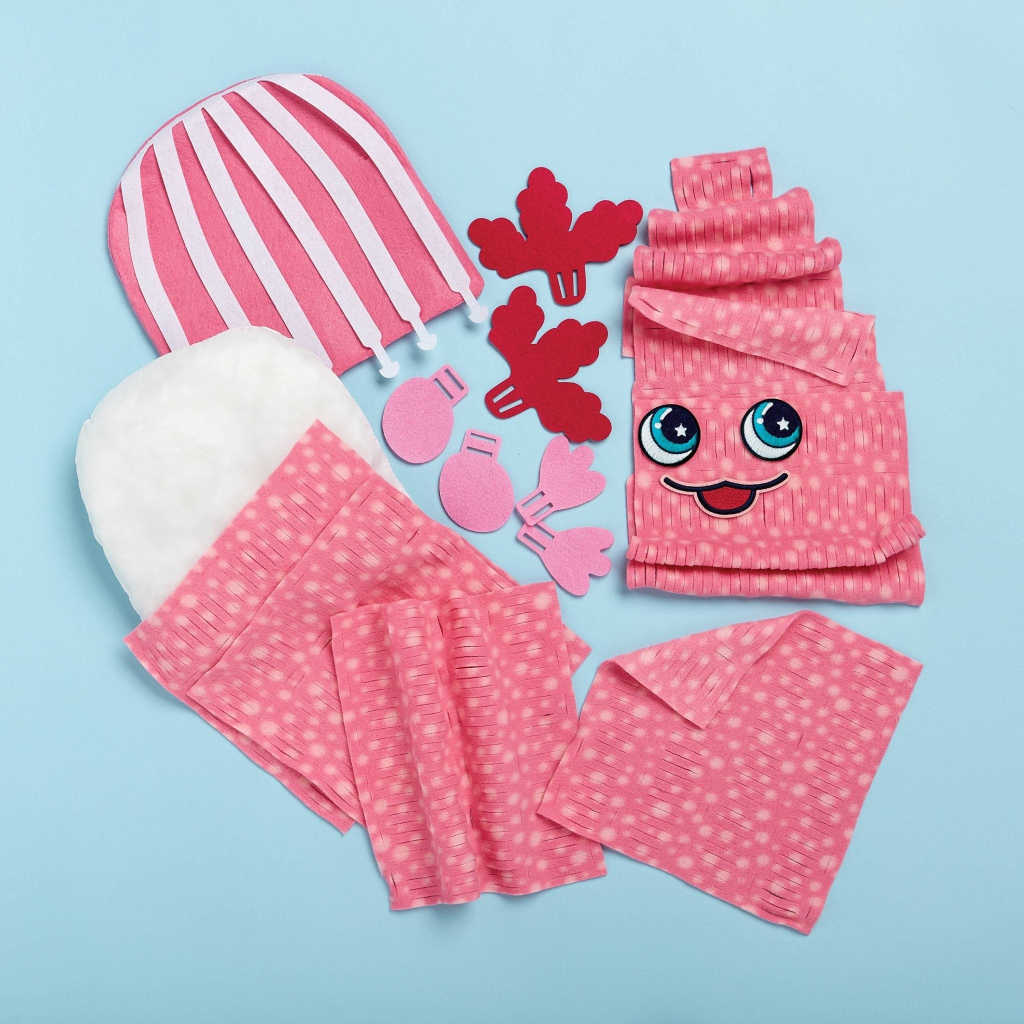 Magic Scrunch Pillow - Axolotl - Boho Fabrics - Art & Craft Kits