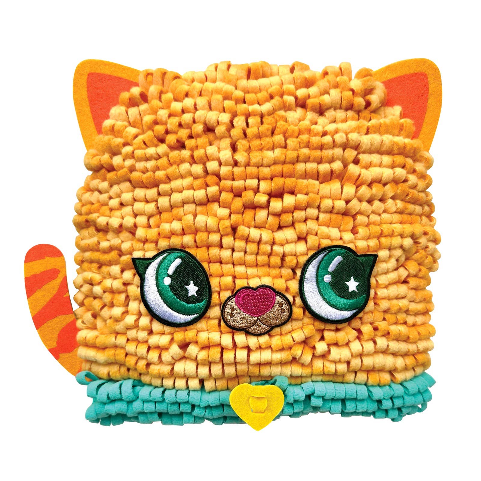 Magic Scrunch Pillow - Kitty - Boho Fabrics - Art & Craft Kits