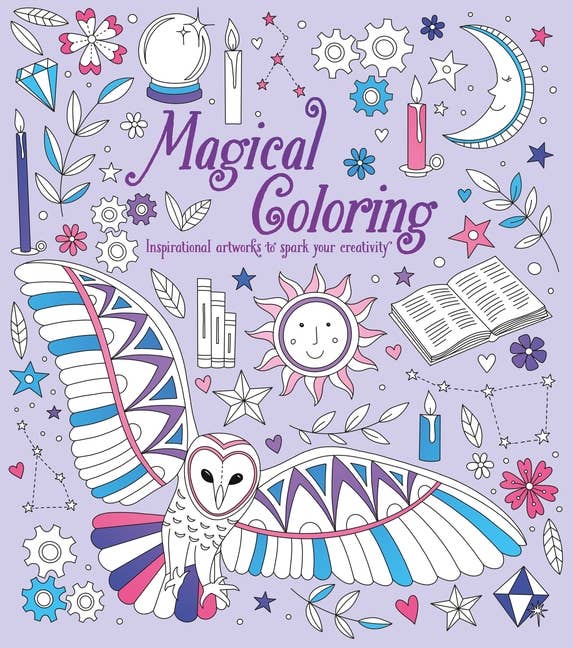 Magical Coloring: Inspirational Artworks For Creativity - Boho Fabrics - Books