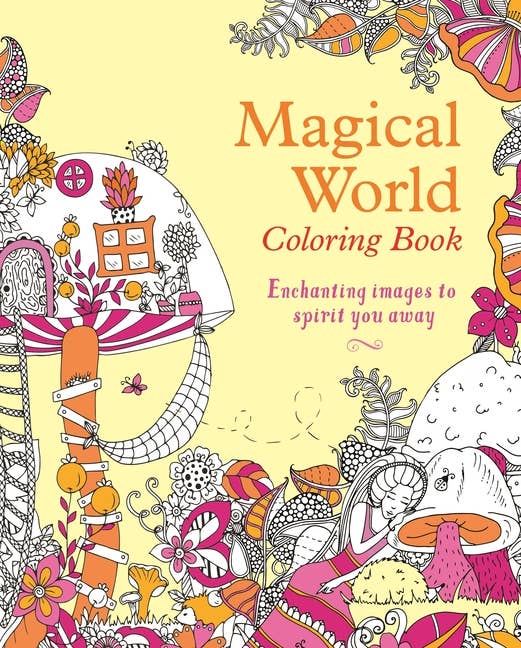 Magical World Enchanting Coloring Book - Boho Fabrics - Books