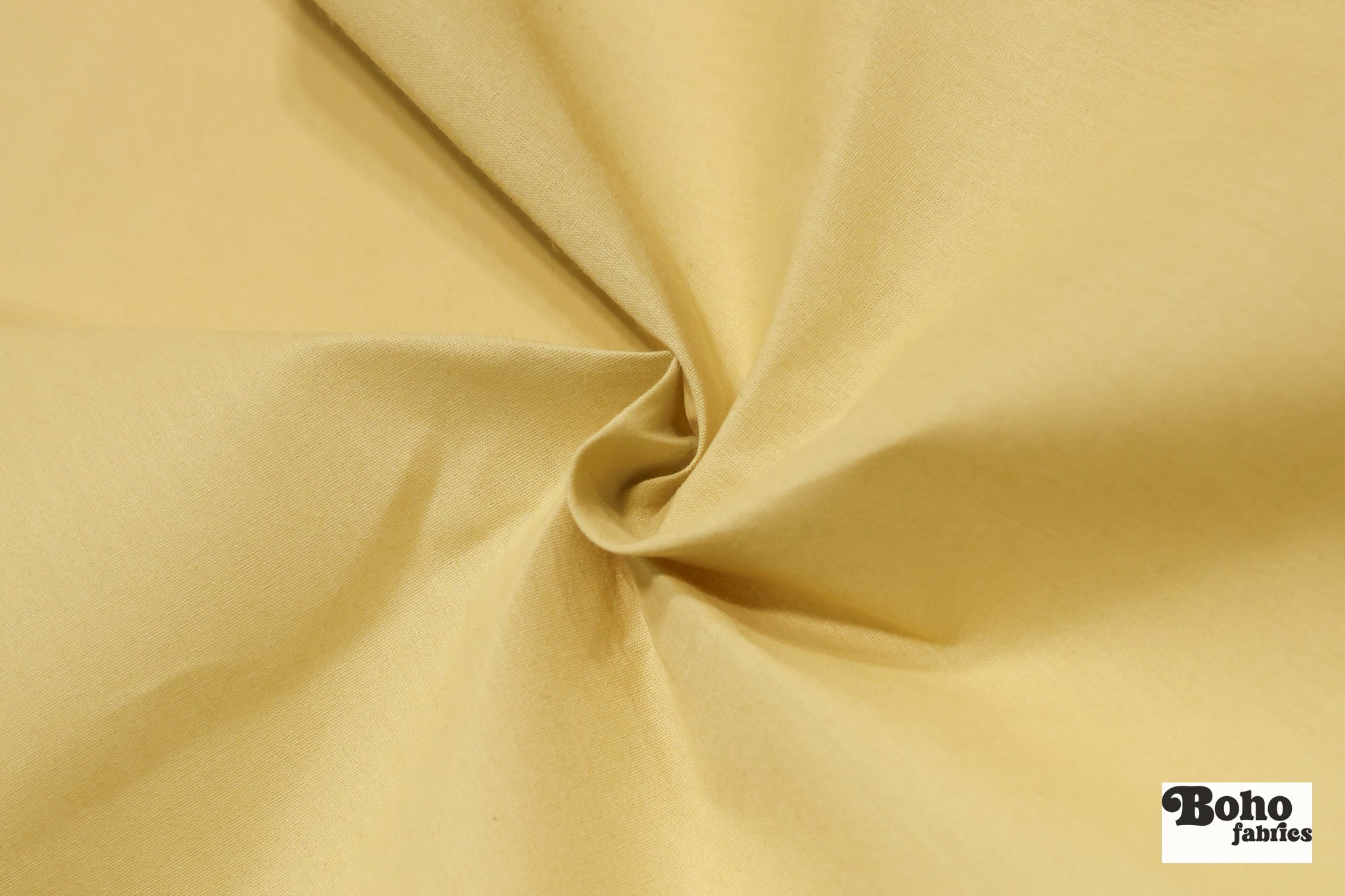 Maize, Deadstock Cotton Canvas Woven Fabric - Boho Fabrics - Canvas Fabric
