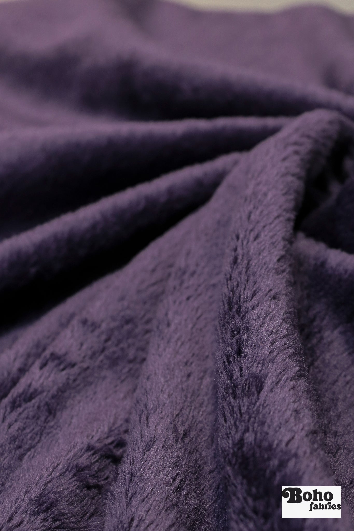 Majestic Purple, Matte - Finish High Loft Fleece Fabric by Polartec - Boho Fabrics - Performance Fabrics