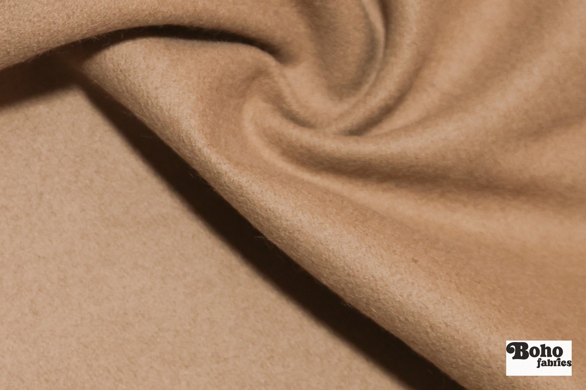 Maple Wool Coating Woven Fabric - Boho Fabrics - Wool Coating, Woven