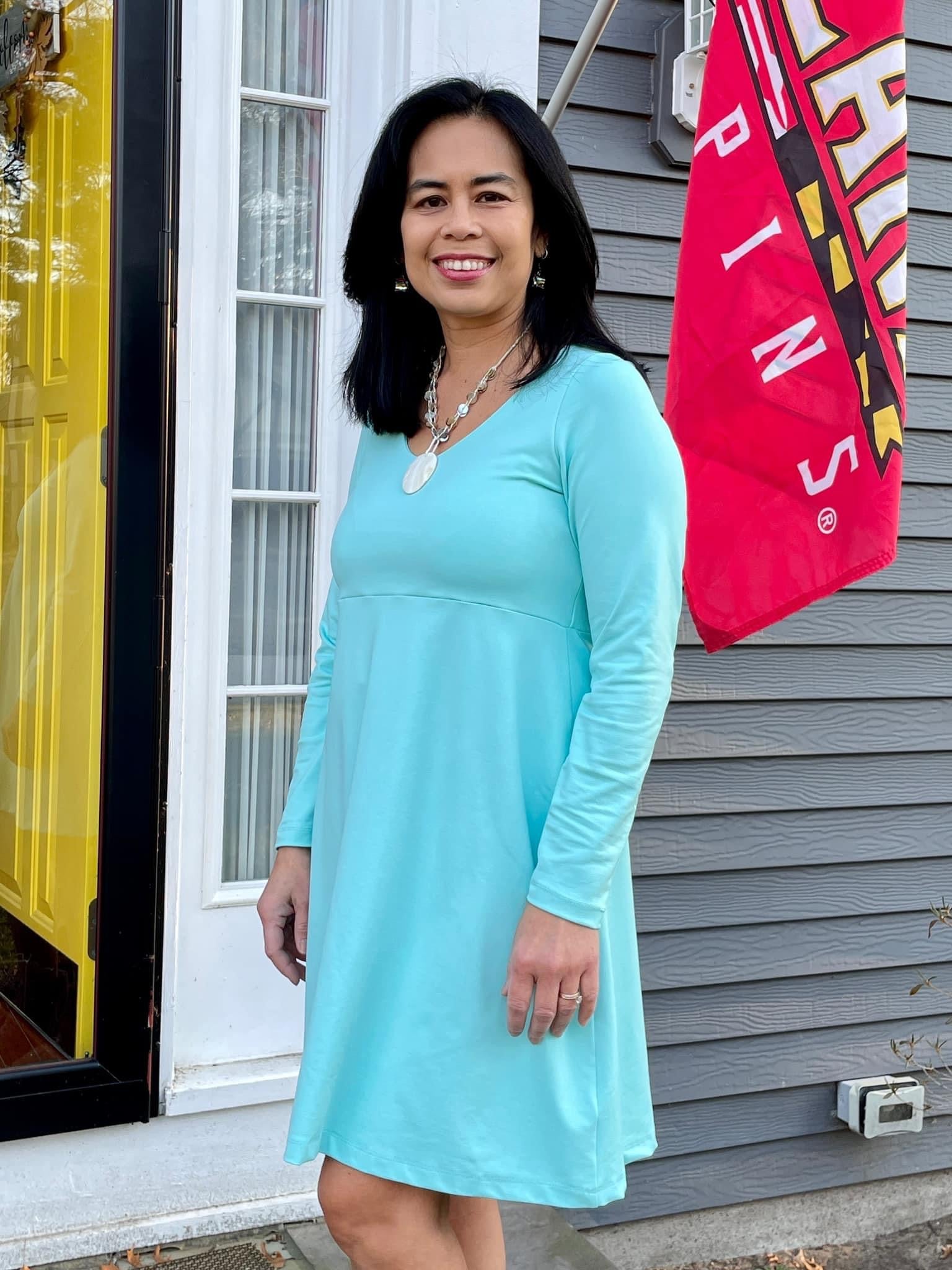 Marine Aqua, Athletic Knit - Boho Fabrics