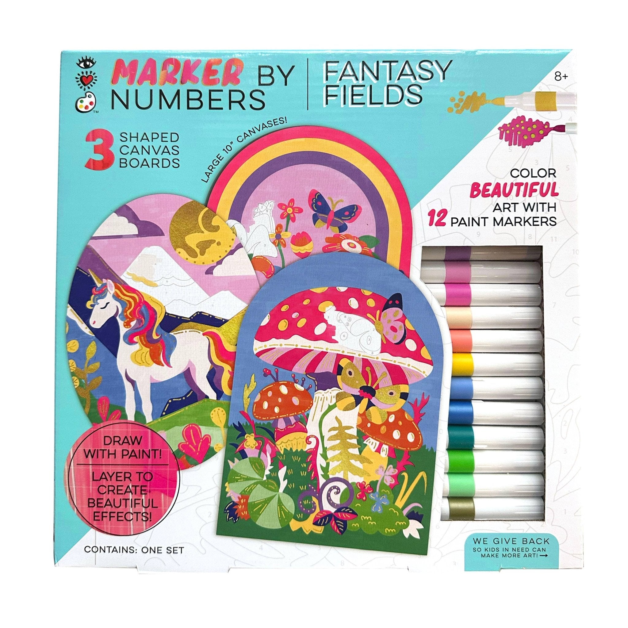 Marker By Number - Fantasy Fields - Boho Fabrics - 