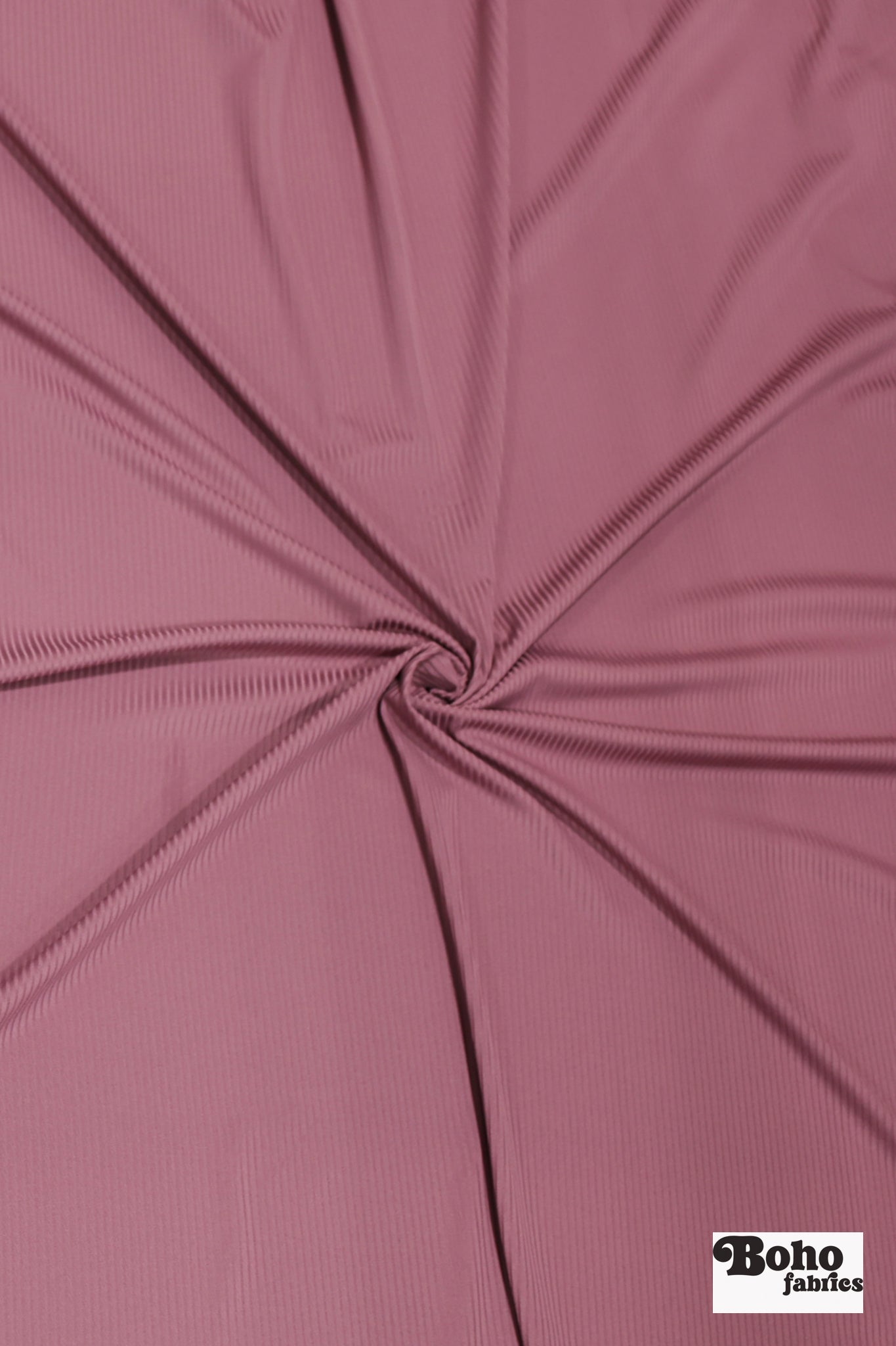 Mauve, Athletic Rib Knit Fabric - Boho Fabrics - Athletic Knit Fabric