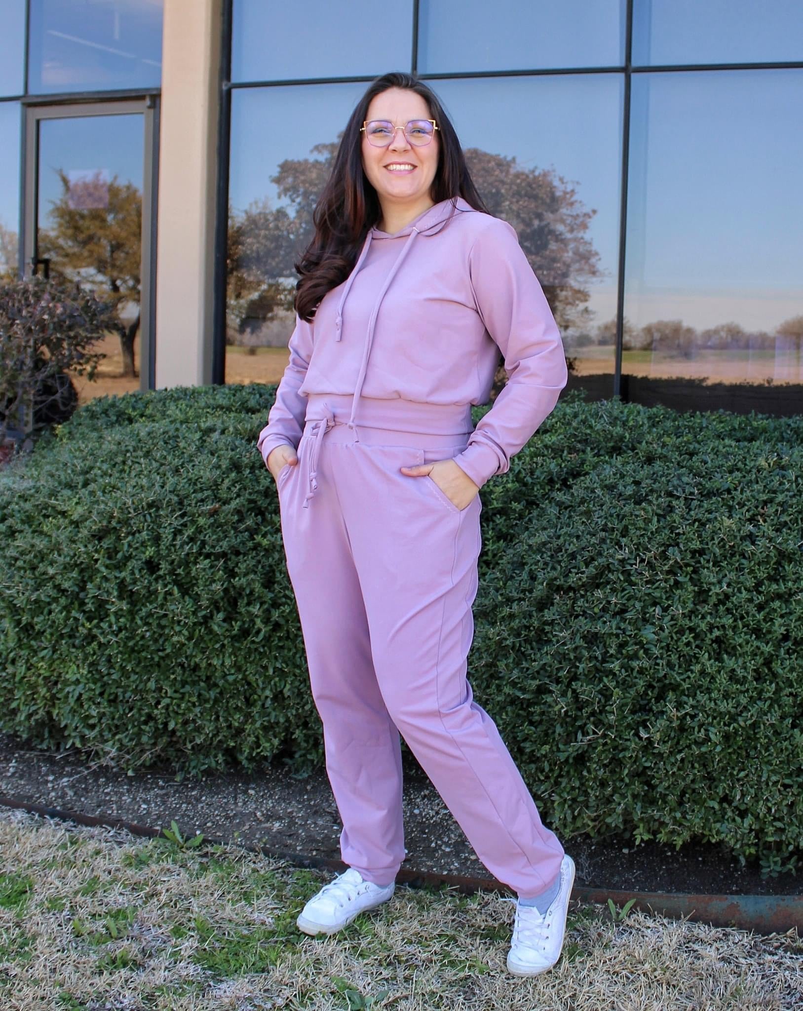 Mauve Haze, Athletic Knit - Boho Fabrics - Athletic Knit Fabric