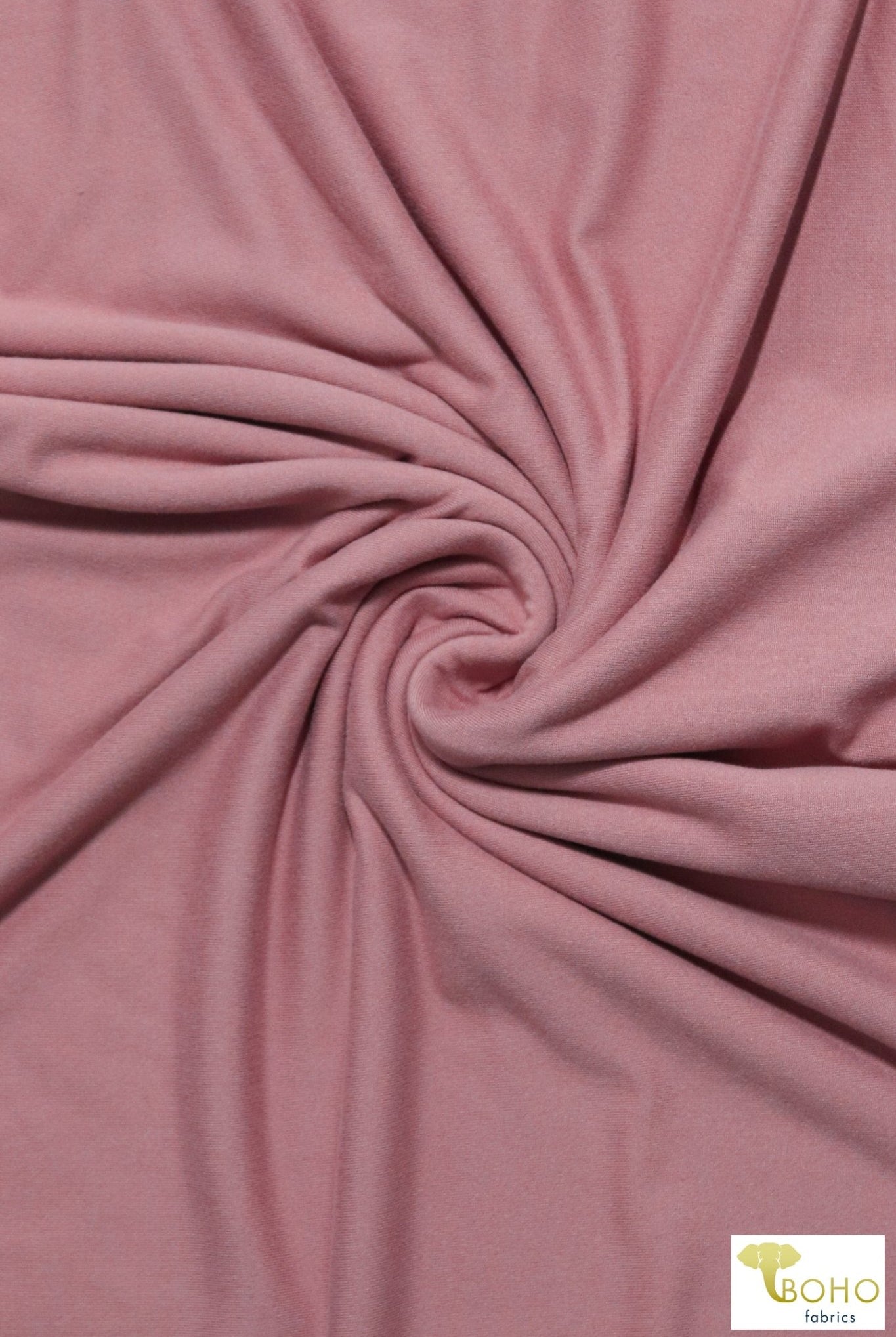 Mauve Pink. Double Brushed Poly Knit Fabric. BPS-203 - Boho Fabrics
