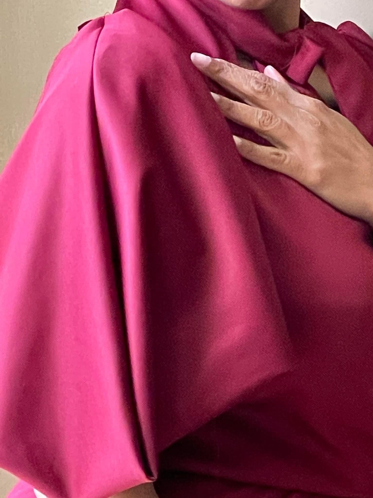 Merlot, Scuba Knit Fabric - Boho Fabrics