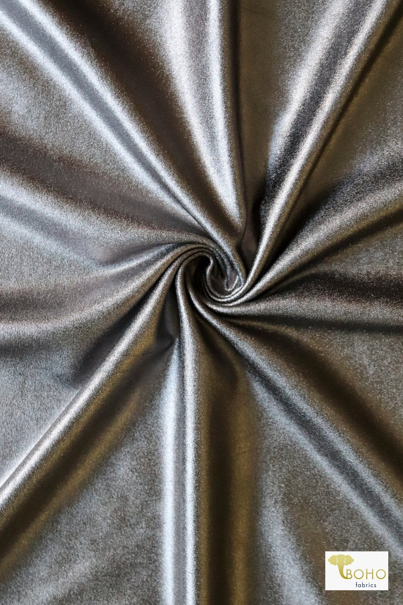 Metallic Coated, Athletic Knit - Boho Fabrics