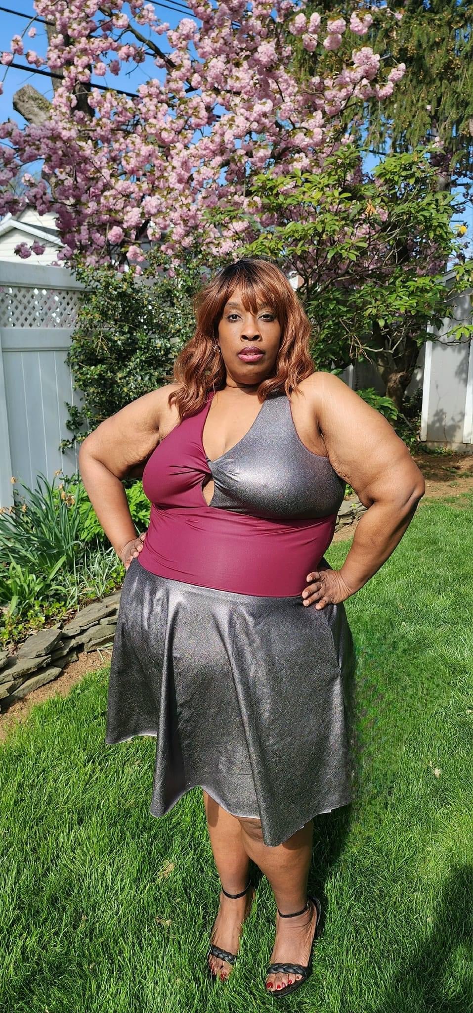 Metallic Coated, Athletic Knit - Boho Fabrics