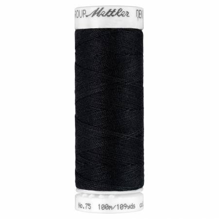 Mettler Denim Doc Polyester and Cotton Thread - 40wt, 109 yd - Col. 4000 - Boho Fabrics - Thread