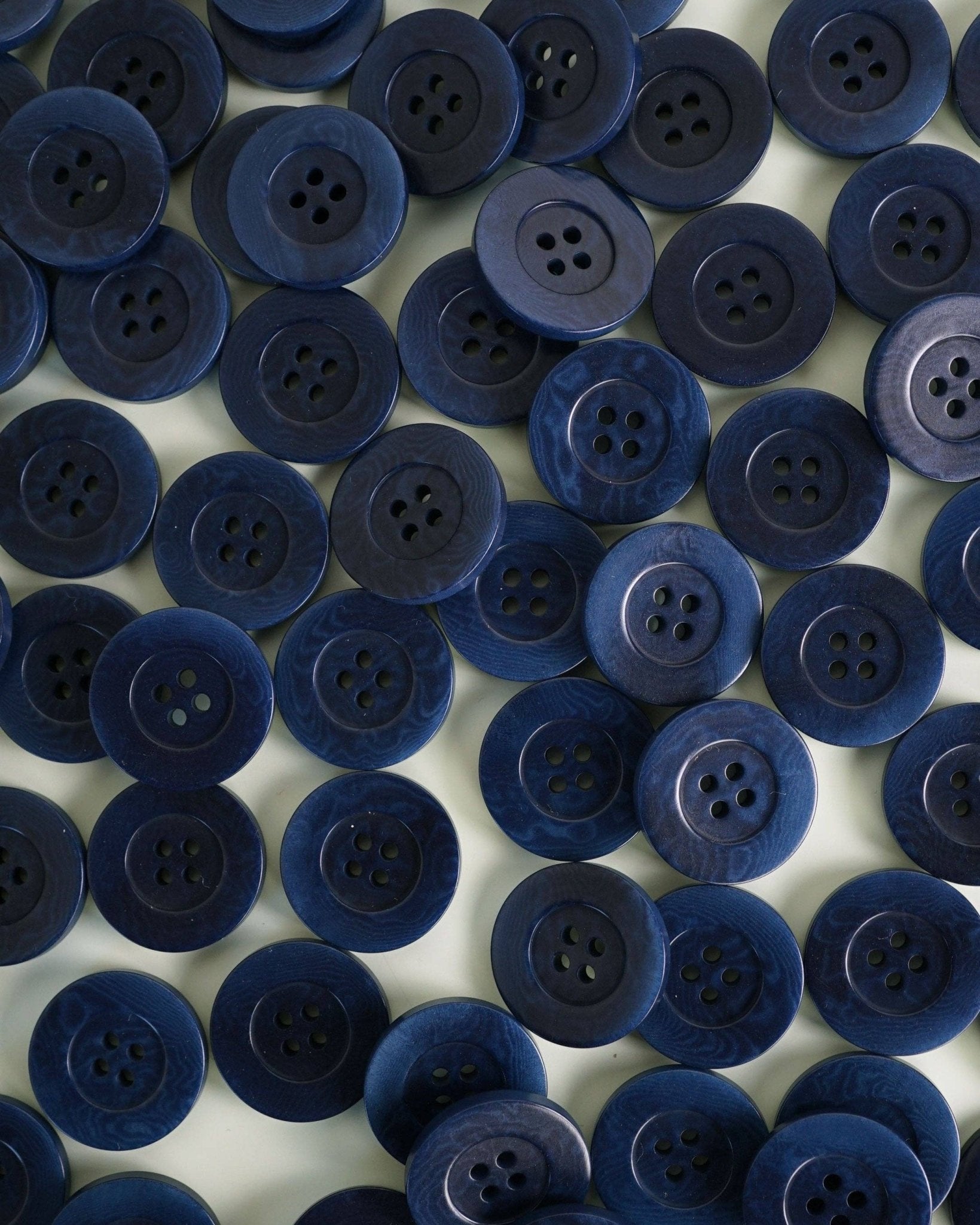 Midnight 1" Corozo Nut Buttons - Boho Fabrics - Buttons & Snaps