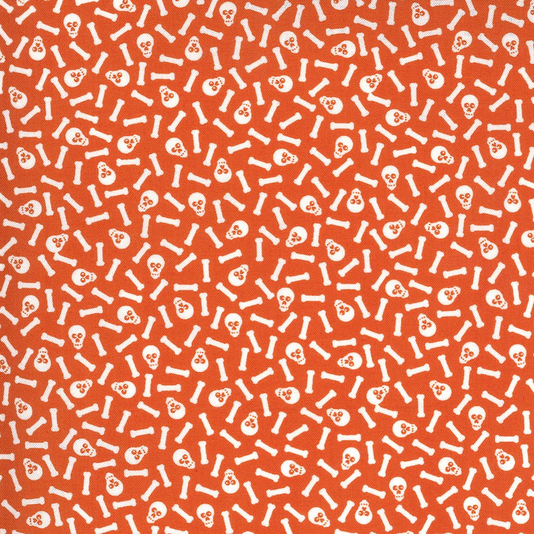 Midnight Magic 2 in Pumpkin by Moda - 100% Cotton Quilting Fabric - 24105 12 - Boho Fabrics - Quilting Cotton, Woven