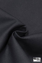 Midnight Navy, Deadstock Cotton Duck Canvas Woven Fabric - Boho Fabrics - Canvas Fabric