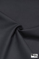 Midnight Navy, Deadstock Cotton Duck Canvas Woven Fabric - Boho Fabrics - Canvas Fabric