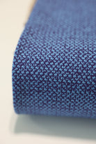 Mini Mosaics, Blue Athletic Knit Fabric - Boho Fabrics - Athletic Knit Fabric