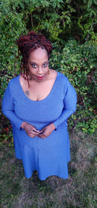 Mini Mosaics, Blue Athletic Knit Fabric - Boho Fabrics - Athletic Knit Fabric