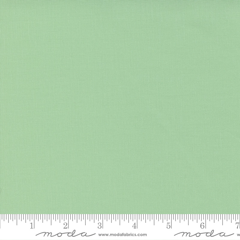 Mint 9900 133 100% Cotton Bella Solids by Moda - Boho Fabrics - Quilting Cotton, Woven