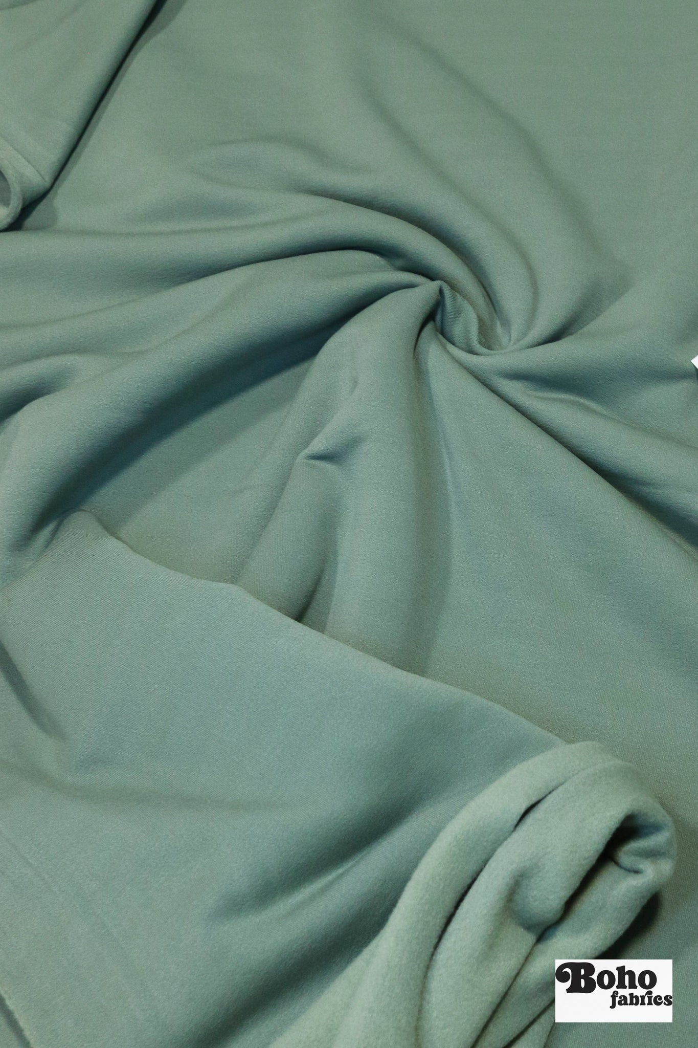 Mint Mist, Power Stretch Pro Fleece - Backed Performance Fabric - Boho Fabrics - Performance Fabrics