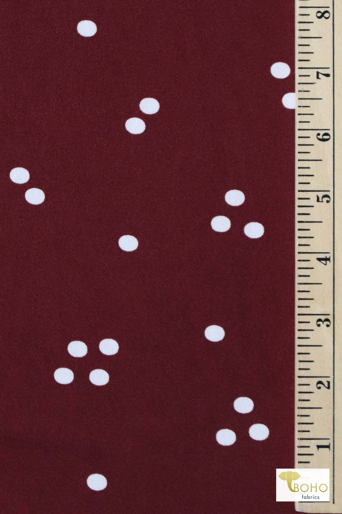 Mod Dots, DTY Print Knit - Boho Fabrics