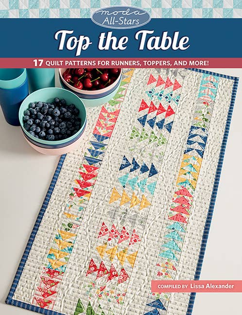 Moda All-Stars: 17 Quilt Patterns For Table Runners - Boho Fabrics - Books