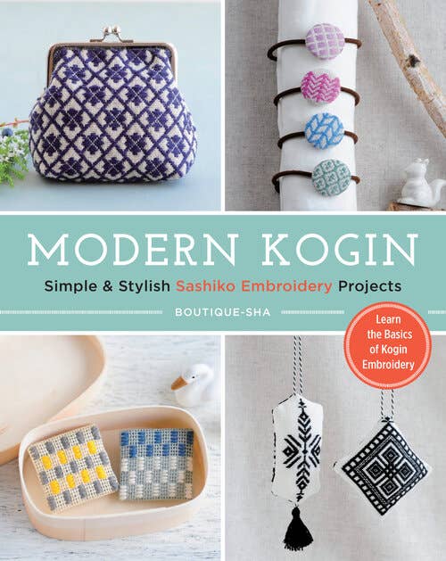 Modern Kogin, Sewing & Embroidery Book - Boho Fabrics - Books