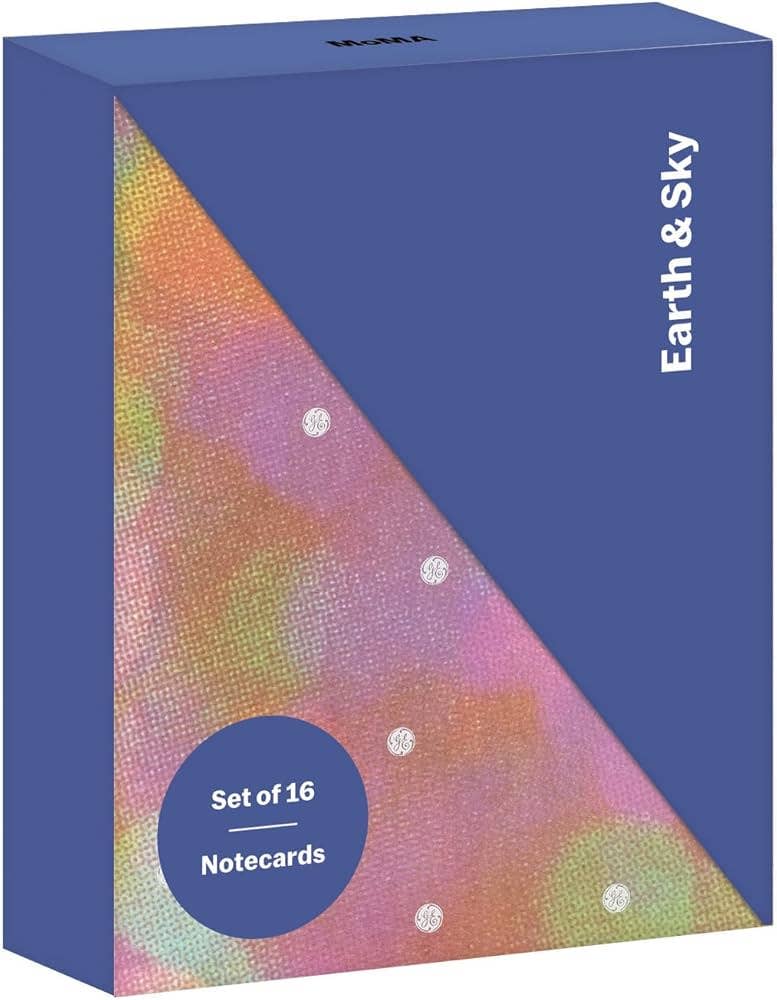 MoMA Earth & Sky Notecard Portfolio Box - Boho Fabrics - Journals & Stationery